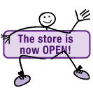 The store is open!